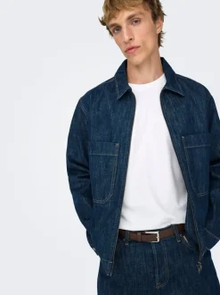 Online ONSCASSEL Denimjakke Denimjakker|Jakker Og Frakker