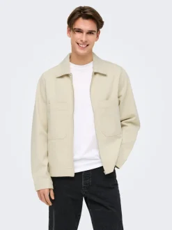 Best ONSCASSEL Shacket Denimjakker|Jakker Og Frakker