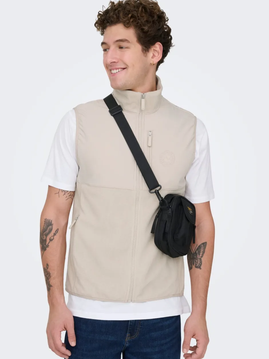 ONSCHUCKFLEECE Fleecevest Jakker Og Frakker