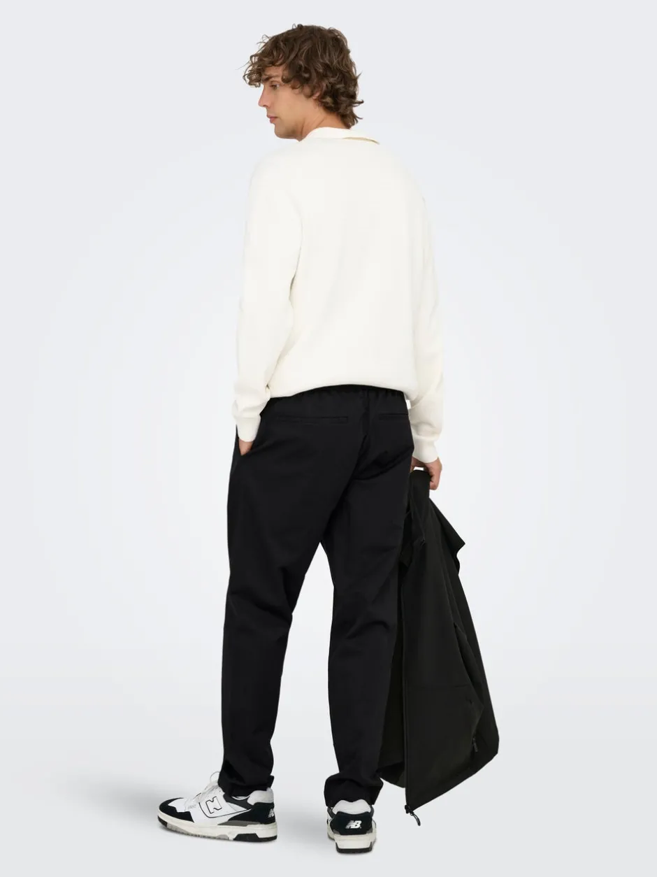 Sale ONSCOIL Tapered fit Chinobukser Bukser