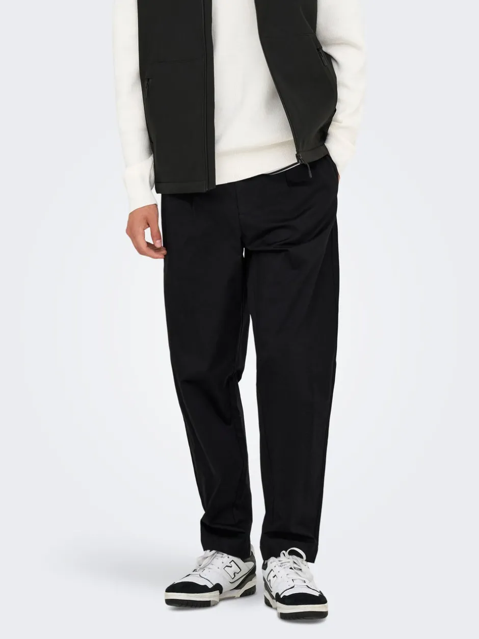 Sale ONSCOIL Tapered fit Chinobukser Bukser