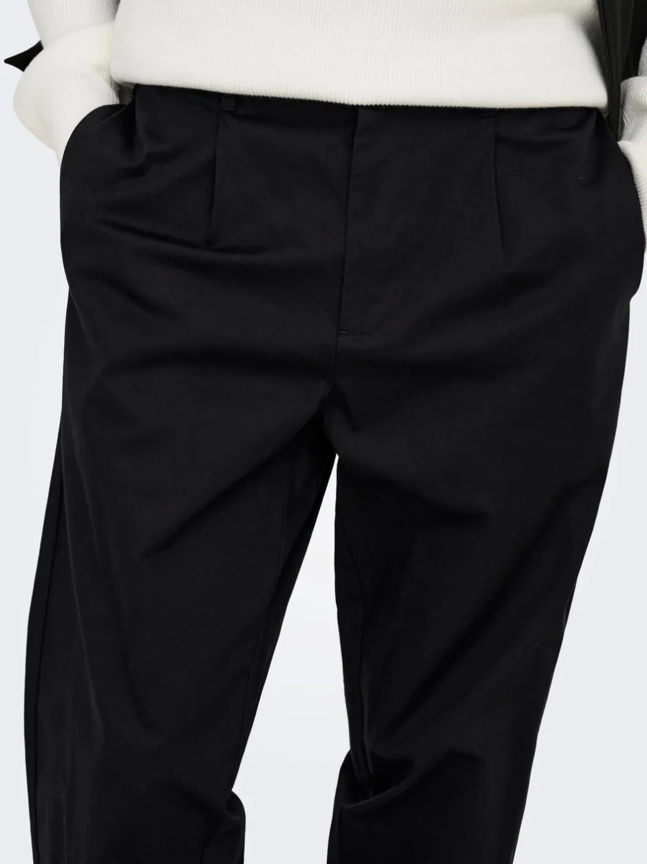Sale ONSCOIL Tapered fit Chinobukser Bukser
