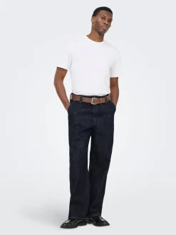 Clearance ONSDANI Mid rise Bred pasform - beskåret Jeans Jeans|Jeans