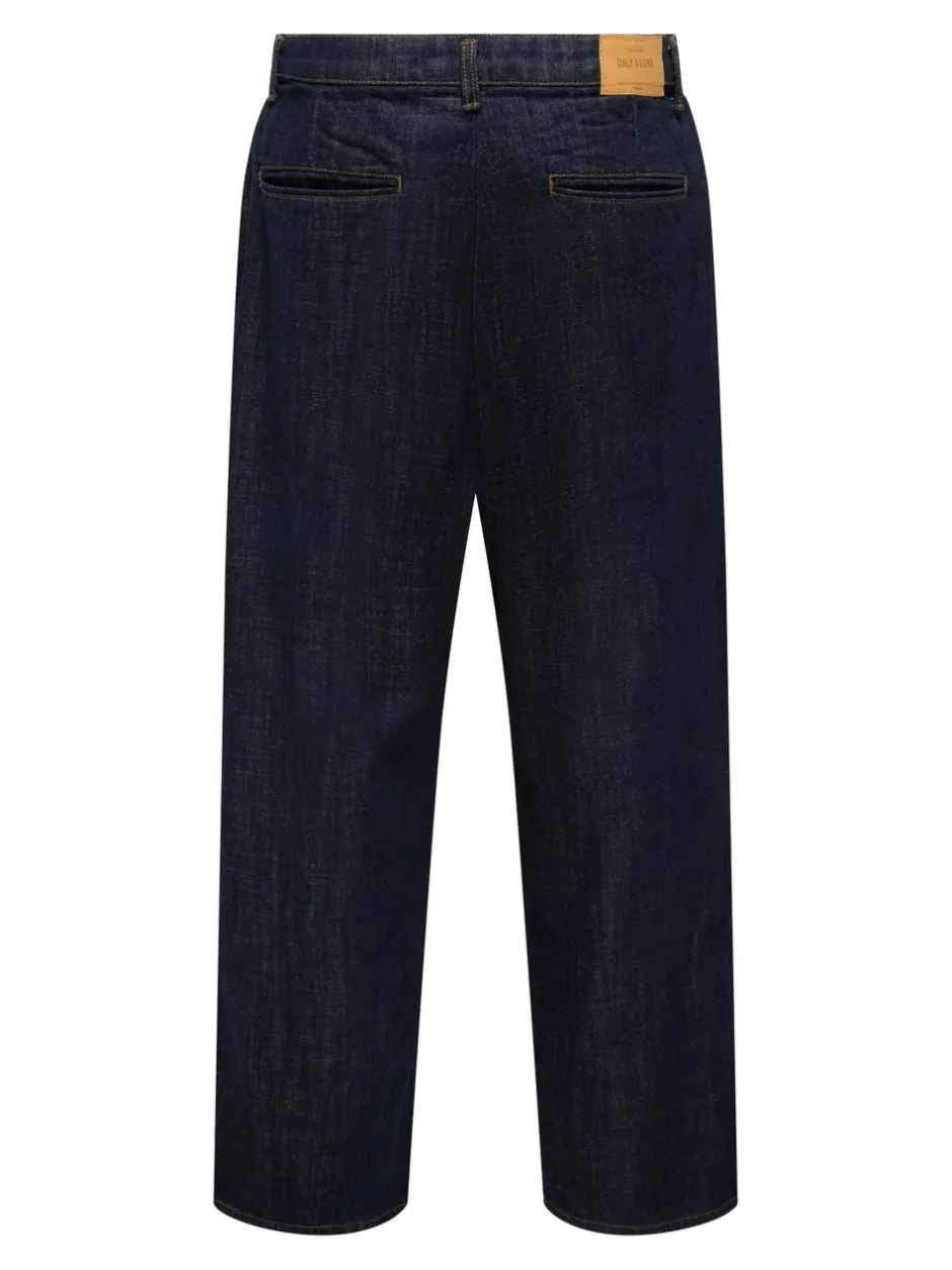 Clearance ONSDANI Mid rise Bred pasform - beskåret Jeans Jeans|Jeans