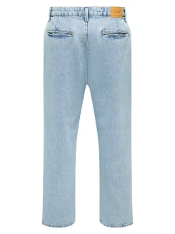 ONSDANI Mid rise Bred pasform - beskåret Jeans Jeans|Jeans