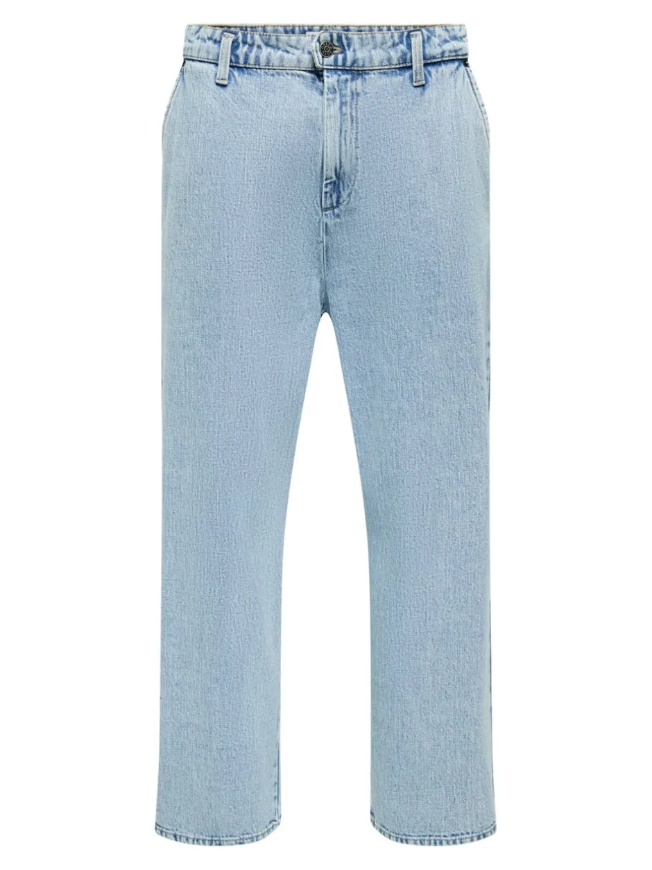 ONSDANI Mid rise Bred pasform - beskåret Jeans Jeans|Jeans