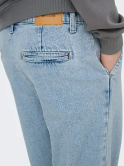 ONSDANI Mid rise Bred pasform - beskåret Jeans Jeans|Jeans