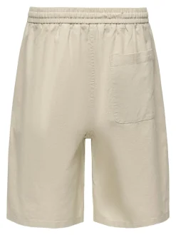 Sale ONSDAVES Wide leg fit Hør Shorts Shorts