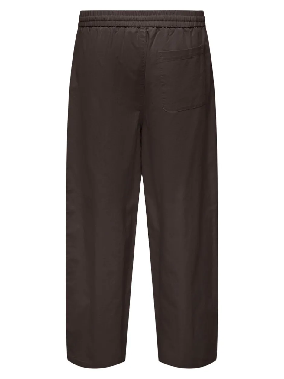 ONSDAVES Wide leg fit Hør Bukser Bukser
