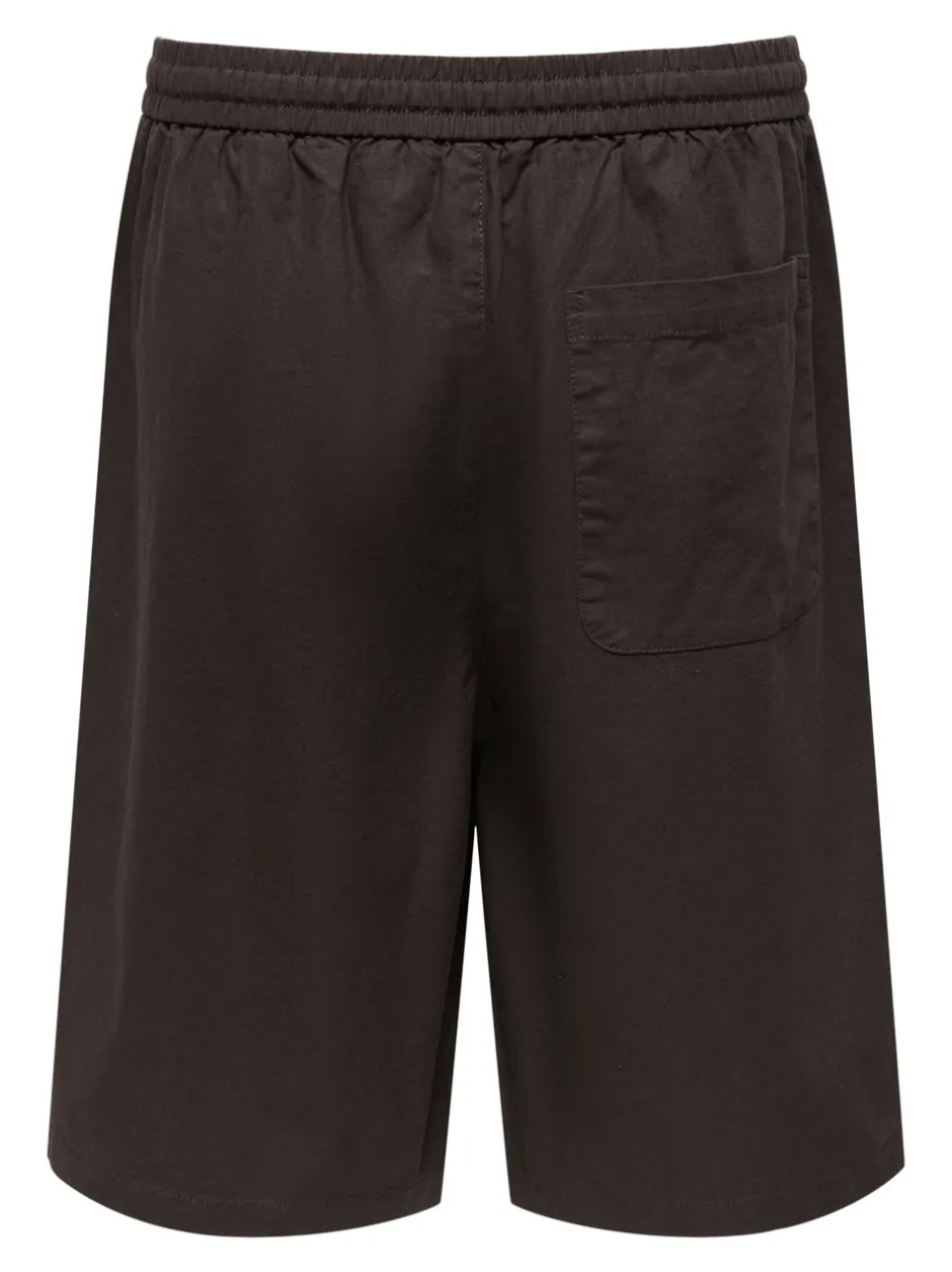 Best ONSDAVES Wide leg fit Hør Shorts Shorts