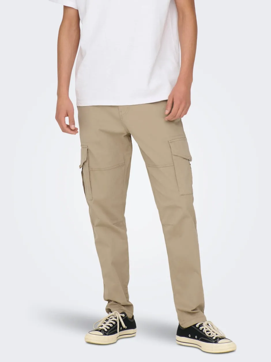 New ONSDEAN Tapered fit Cargobukser Bukser