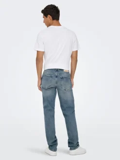 Best ONSEDGE Mellemhøj talje Straight fit Jeans Jeans|Jeans