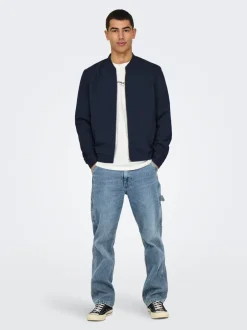Clearance ONSEDGE Mellemhøj talje Straight fit Jeans Jeans|Jeans