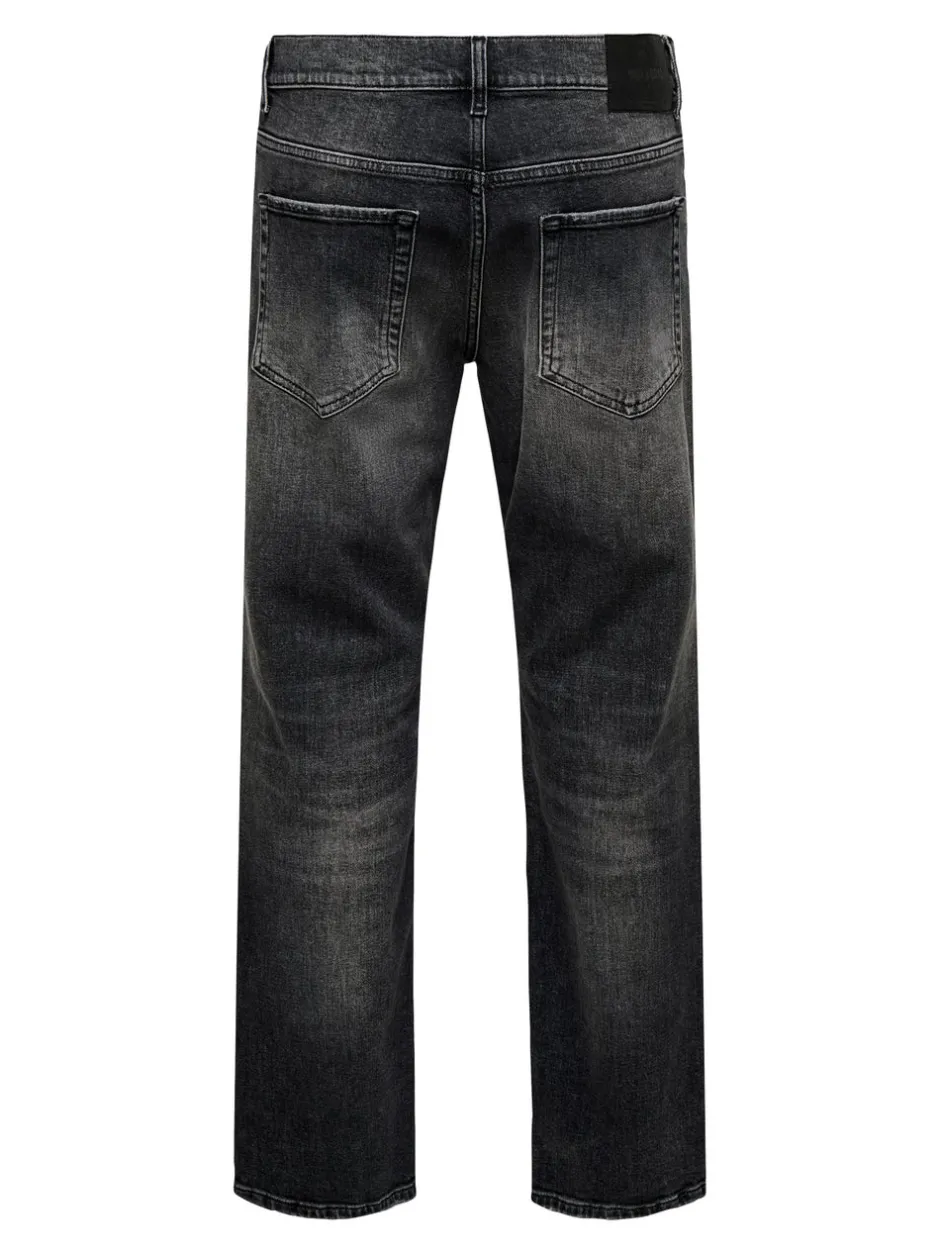 Online ONSEDGE Mellemhøj talje Straight fit Jeans Jeans|Jeans
