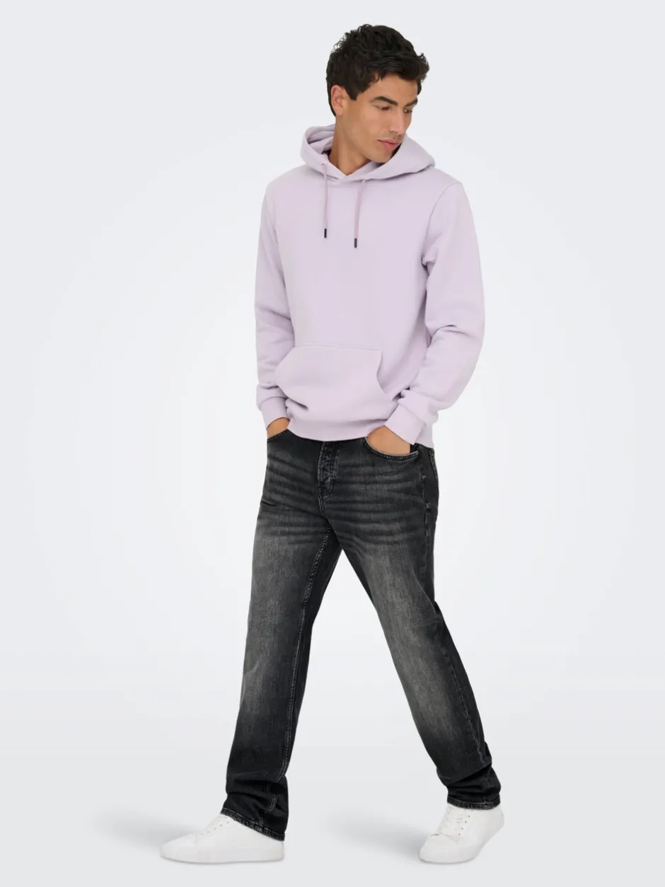 Online ONSEDGE Mellemhøj talje Straight fit Jeans Jeans|Jeans