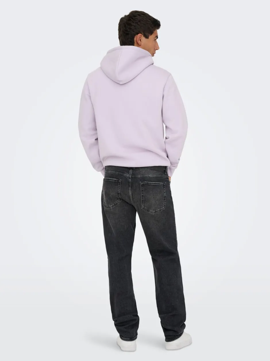 Online ONSEDGE Mellemhøj talje Straight fit Jeans Jeans|Jeans