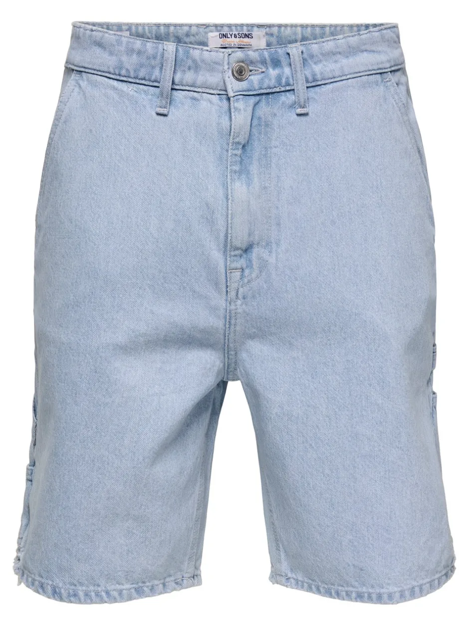 Outlet ONSEDGE Mellemhøj talje Straight fit Shorts Shorts