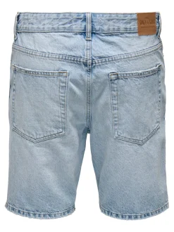 Clearance ONSEDGE Mellemhøj talje Straight fit Shorts Shorts