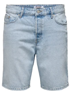 Clearance ONSEDGE Mellemhøj talje Straight fit Shorts Shorts