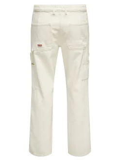 Outlet ONSEDGE Mellemhøj talje Straight fit Jeans Jeans|Jeans