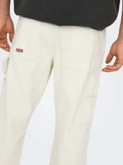 Outlet ONSEDGE Mellemhøj talje Straight fit Jeans Jeans|Jeans