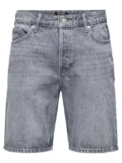 Discount ONSEDGE Mellemhøj talje Straight fit Shorts Shorts
