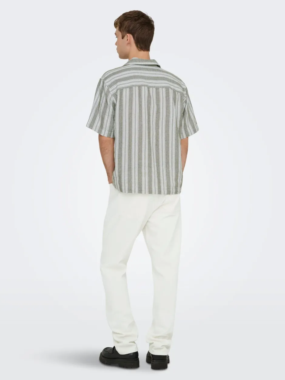 Outlet ONSEDGE Mellemhøj talje Straight fit Jeans Jeans|Jeans