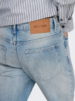 ONSEDGE Mellemhøj talje Straight fit Jeans Jeans|Jeans