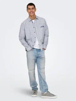 ONSEDGE Mellemhøj talje Straight fit Jeans Jeans|Jeans