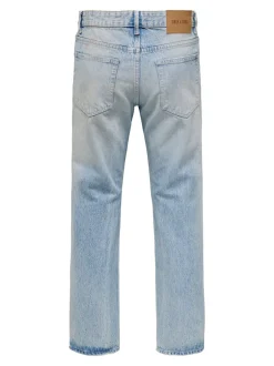 ONSEDGE Mellemhøj talje Straight fit Jeans Jeans|Jeans