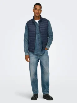 Online ONSEDGE Mellemhøj talje Straight fit Jeans Jeans|Jeans