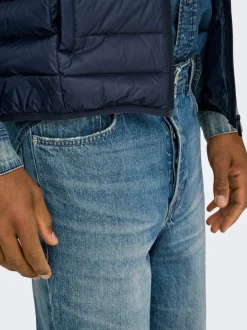 Online ONSEDGE Mellemhøj talje Straight fit Jeans Jeans|Jeans