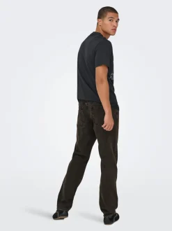 Sale ONSEDGE Mid rise Straight fit Jeans Jeans|Jeans
