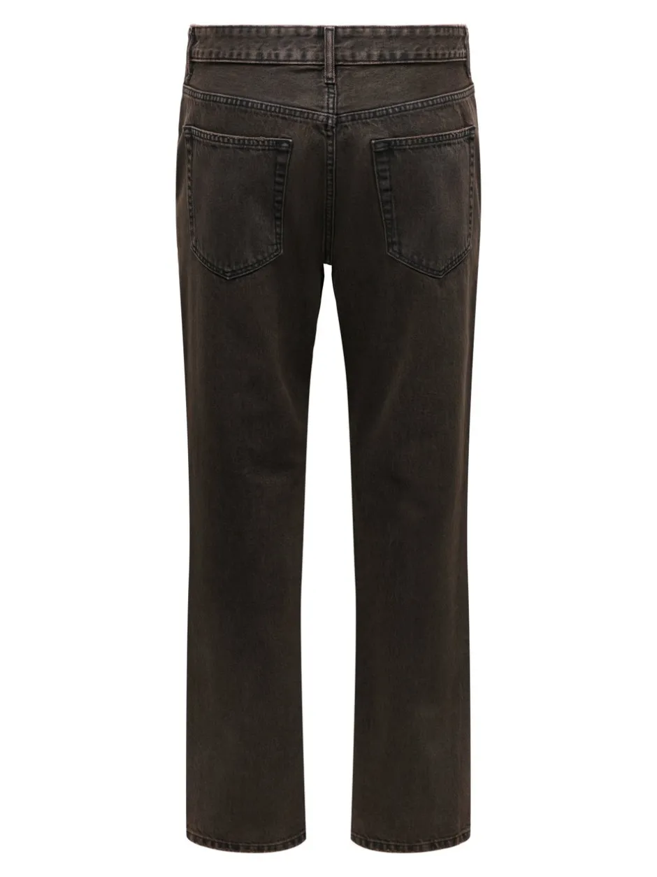 Sale ONSEDGE Mid rise Straight fit Jeans Jeans|Jeans