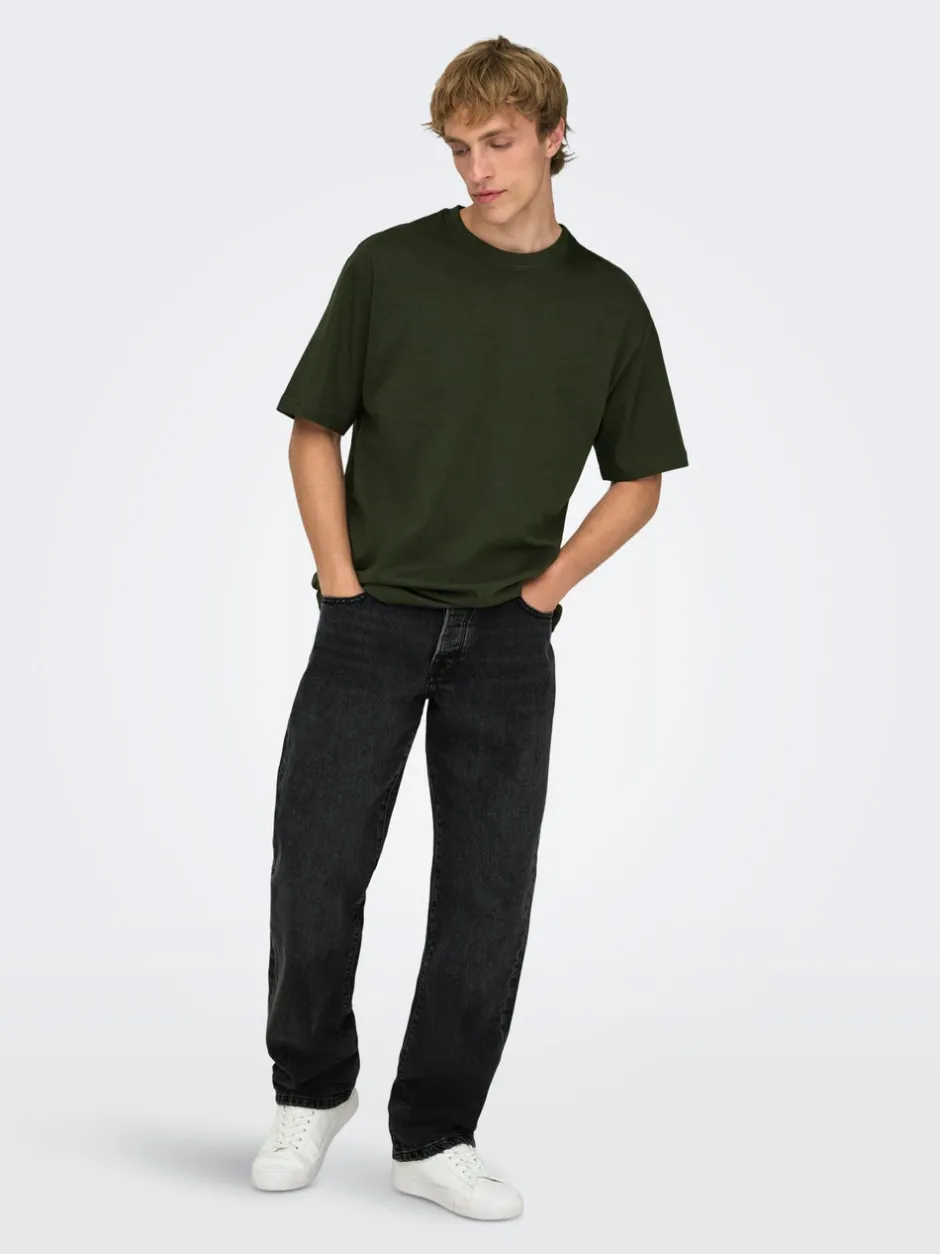 Clearance ONSEDGE Mid rise Straight fit Jeans Jeans|Jeans