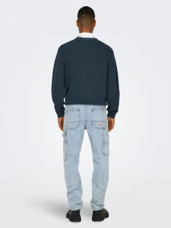Outlet ONSEDGE Mid rise Straight fit Jeans Jeans|Jeans