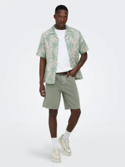 Discount ONSEDGE Mid rise Straight fit Shorts Shorts
