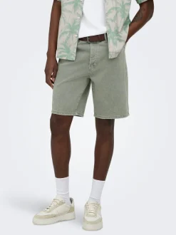 Discount ONSEDGE Mid rise Straight fit Shorts Shorts