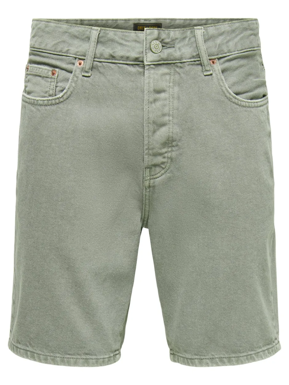 Discount ONSEDGE Mid rise Straight fit Shorts Shorts
