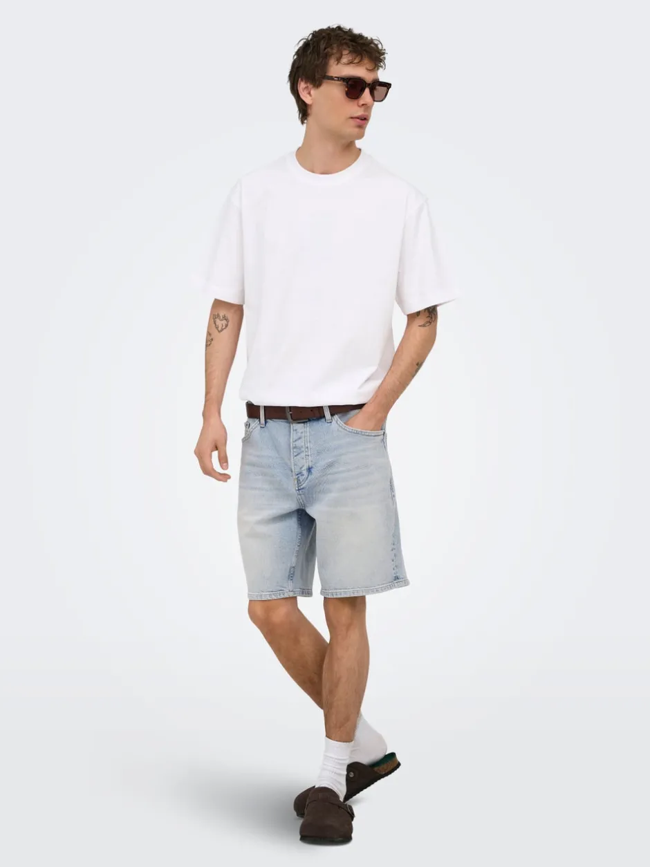 ONSEDGE Mid rise Straight fit Shorts Shorts