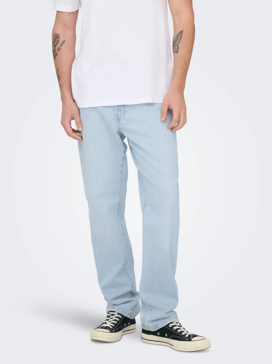 Best ONSEDGE Mid rise Straight fit Jeans Jeans|Jeans