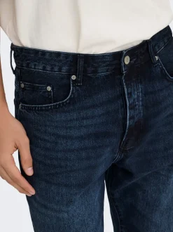 Hot ONSEDGE Mid rise Straight fit Jeans Jeans|Jeans