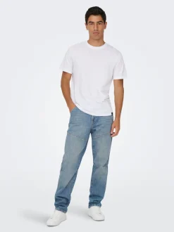 ONSEDGE Mid rise Straight fit Jeans Jeans|Jeans