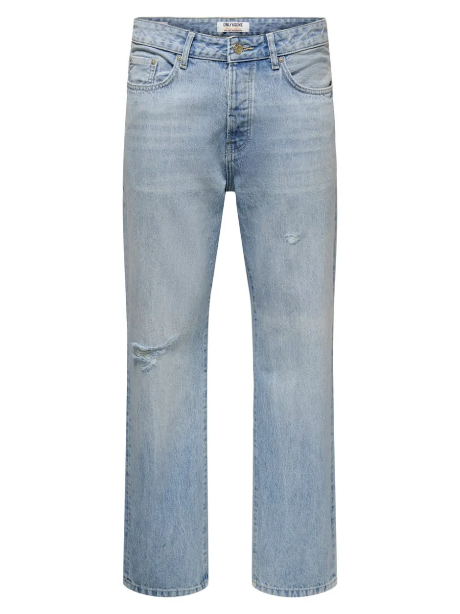 Hot ONSEDGE Mid rise Straight fit Jeans Jeans|Jeans