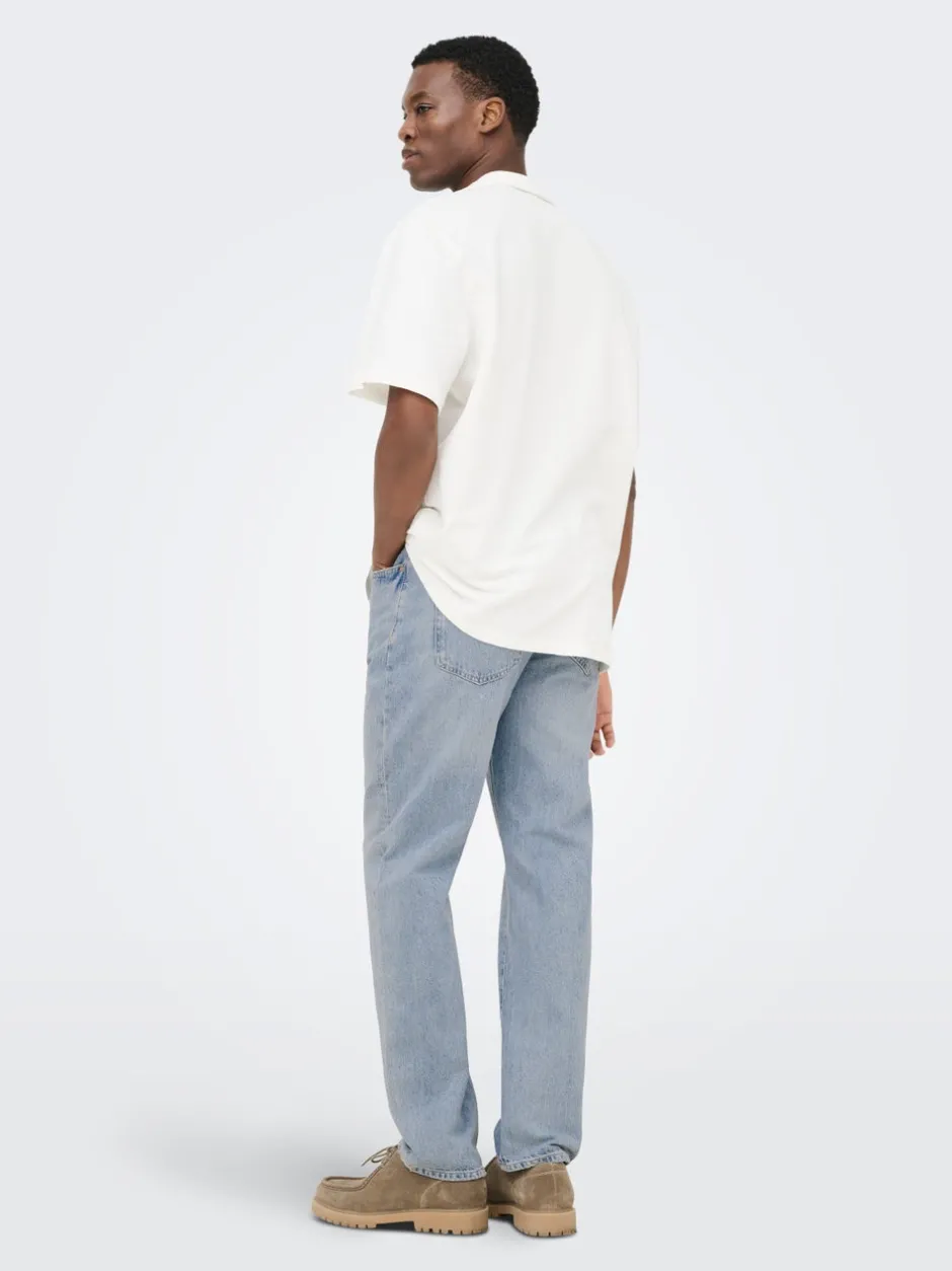 Hot ONSEDGE Mid rise Straight fit Jeans Jeans|Jeans