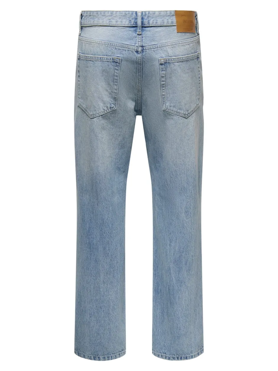 Hot ONSEDGE Mid rise Straight fit Jeans Jeans|Jeans