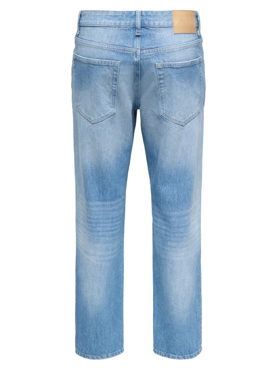 Hot ONSEDGE Mid rise Straight fit Jeans Jeans|Jeans