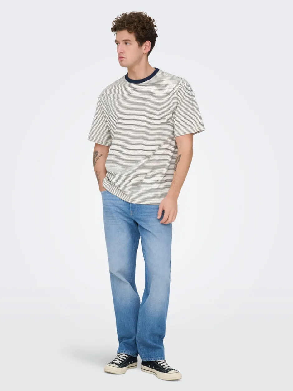 Hot ONSEDGE Mid rise Straight fit Jeans Jeans|Jeans
