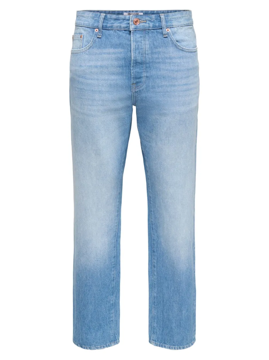 Hot ONSEDGE Mid rise Straight fit Jeans Jeans|Jeans