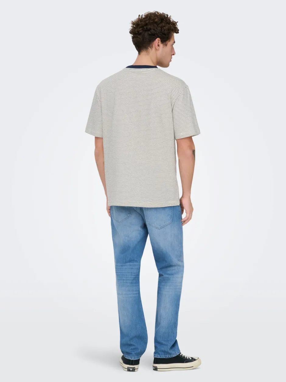 Hot ONSEDGE Mid rise Straight fit Jeans Jeans|Jeans